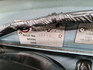 1988 HSV VL SS Group A Walkinshaw Build No.174