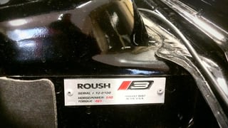 2012 Roush Stage 3 Ford Mustang