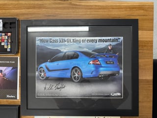 2010 FPV FG GT Build No 47 - Allan Moffat launch of Supercharged GT