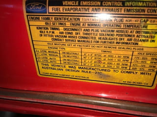 1983 XE Falcon 'S' Pack