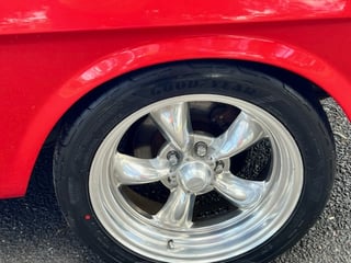 1965 Ford Mustang Hardtop - Rangoon Red