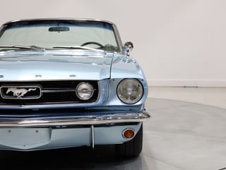 1966 Ford Mustang Convertible GT - 289 4V - Silver Blue