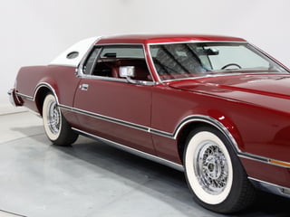 1976 Lincoln Continental Mark IV - Dark Red Moondust Metallic
