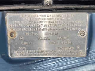 1977 Holden LX Torana SLR 5000 A9X