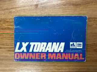 1976 Holden LX Torana SS 4.2L Auto - Tuxedo Black