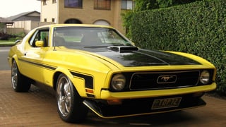1972 Mustang 2 door hardtop Show car