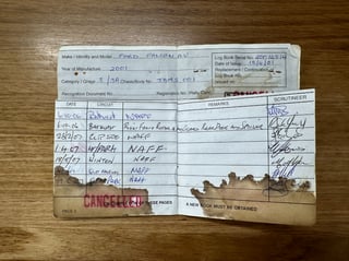 2001 CAT Racing 600 AU Falcon Supercar - John Bowe