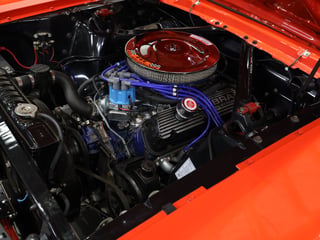 1966 Ford Mustang Coupe 289ci RHD - Signal Flare Red