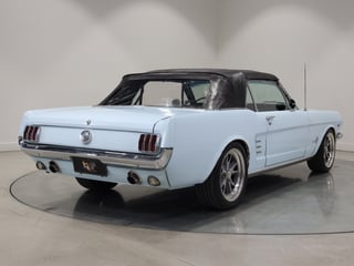 1966 Ford Mustang Convertible 289 2V - Arcadian Blue