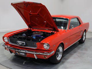 1966 Ford Mustang Coupe 289ci RHD - Signal Flare Red