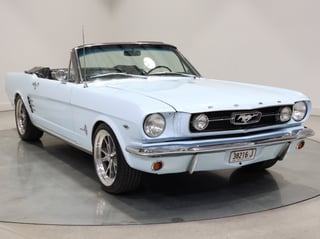 1966 Ford Mustang Convertible 289 2V - Arcadian Blue