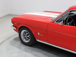 1966 Ford Mustang Coupe 289ci LHD- Candy Apple Red