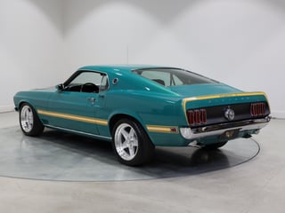 1969 Ford Mustang Mach 1 351ci Windsor - Silver Jade Metallic