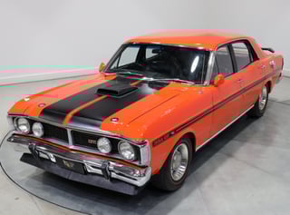 1971 Ford Falcon XY GTHO Replica - Vermilion Fire 