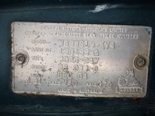 1984 WB Statesman DeVille Series 2