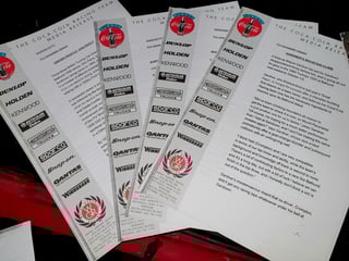 1997 Wayne Gardner Racing VS Group A Commodore Ute