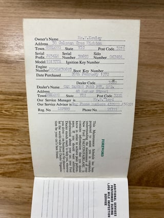 1971 Ford XY Fairmont 302 V8 - Jewel Green