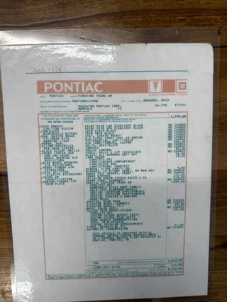 1978 Pontiac Firebird Trans Am - Smokey and the Bandit