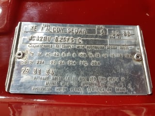 1983 Ford XE ESP Fairmont Ghia 5.8L V8