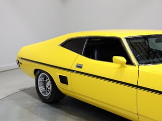1977 Ford XC Falcon GS Hardtop - 393ci V8 Yellow Glo