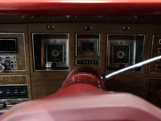 1976 Lincoln Continental Mark IV - Dark Red Moondust Metallic