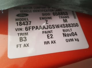 2004 Ford FPV BA Series II GTP - Build No. 82