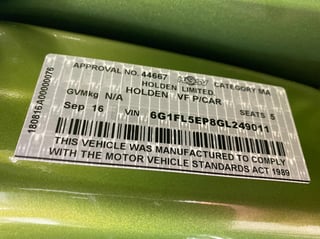 2016 HSV GTS W507 - Jungle Fever 3,218 km