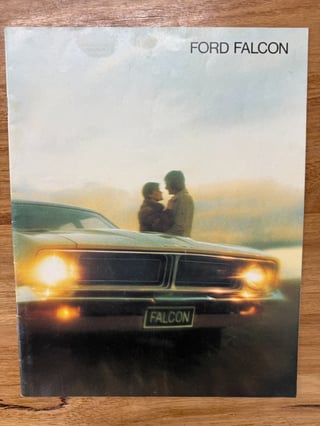 1973 Ford Falcon XB GT 4V - Polar White 