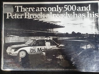 1985 VK HDT Commodore SS Group A - Build 279/500