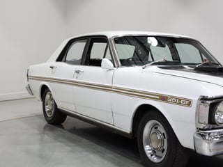 1971 Ford Falcon XY GT - Ultra White 