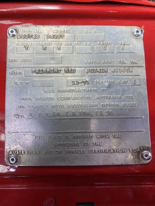 1971 Ford Falcon XY GTHO Replica