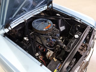 1966 Ford Mustang Convertible GT - 289 4V - Silver Blue