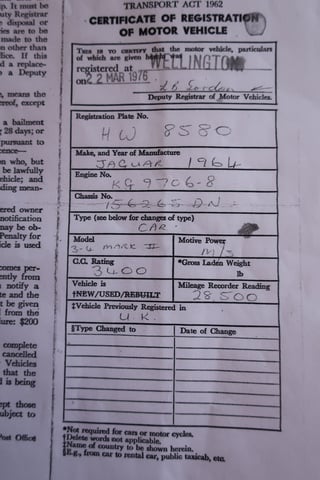 1961 MK2 Jaguar