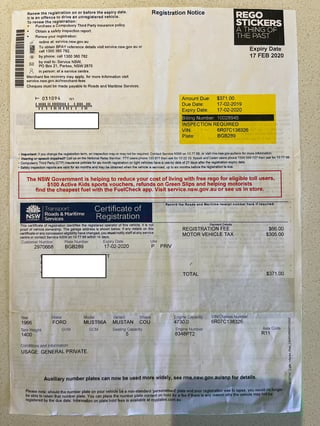 1966 Ford Mustang Coupe 289 V8