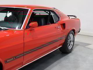 1969 Ford Mustang Mach 1 - Candy Apple Red 
