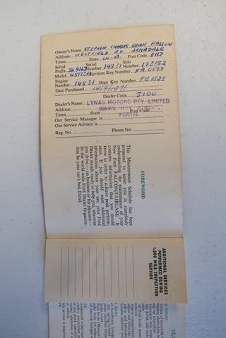 1971 XY GS Falcon 500 Ute 351 V8