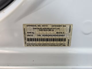 2012 Chrysler 300 SRT8 6.4L V8