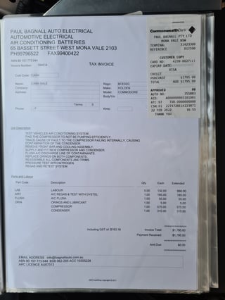 2007 Holden VE Calais - 6 Litre Supercharged