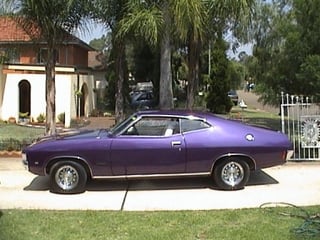 Wild Violet XA Fairmont Coupe 302 V8