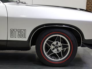 1974 Ford XB Falcon 500 Hardtop K-Code - Silver Metallic
