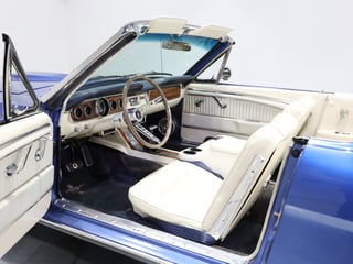 1965 Ford Mustang Convertible 302ci - Estoril Blue Metallic 