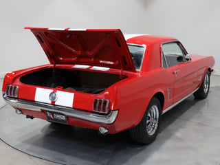 1966 Ford Mustang Coupe 289ci LHD- Candy Apple Red
