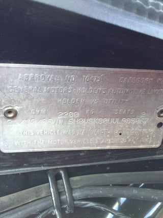 1996  HSV VS Series 2 Maloo Ute - Build No. 296