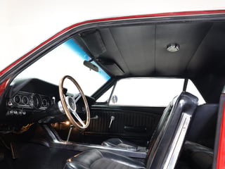1966 Ford Mustang Coupe 289ci LHD- Candy Apple Red
