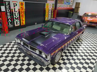 1971 XY Falcon GTHO Phase 3 Tribute - Factory Wild Violet K-Code