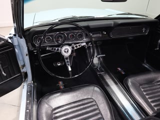 1966 Ford Mustang Convertible 289 2V - Arcadian Blue