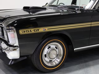 1971 Ford Falcon XY GT Replica 393ci - Onyx Black SUNROOF!