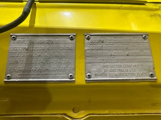 1974 Ford Falcon XB GT FMX Auto - Yellow Blaze