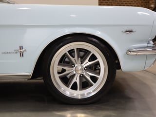 1966 Ford Mustang Convertible 289 2V - Arcadian Blue