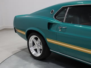 1969 Ford Mustang Mach 1 351ci Windsor - Silver Jade Metallic